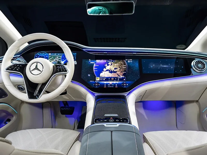 2026 EQS Sedan MBUX Hyperscreen technology