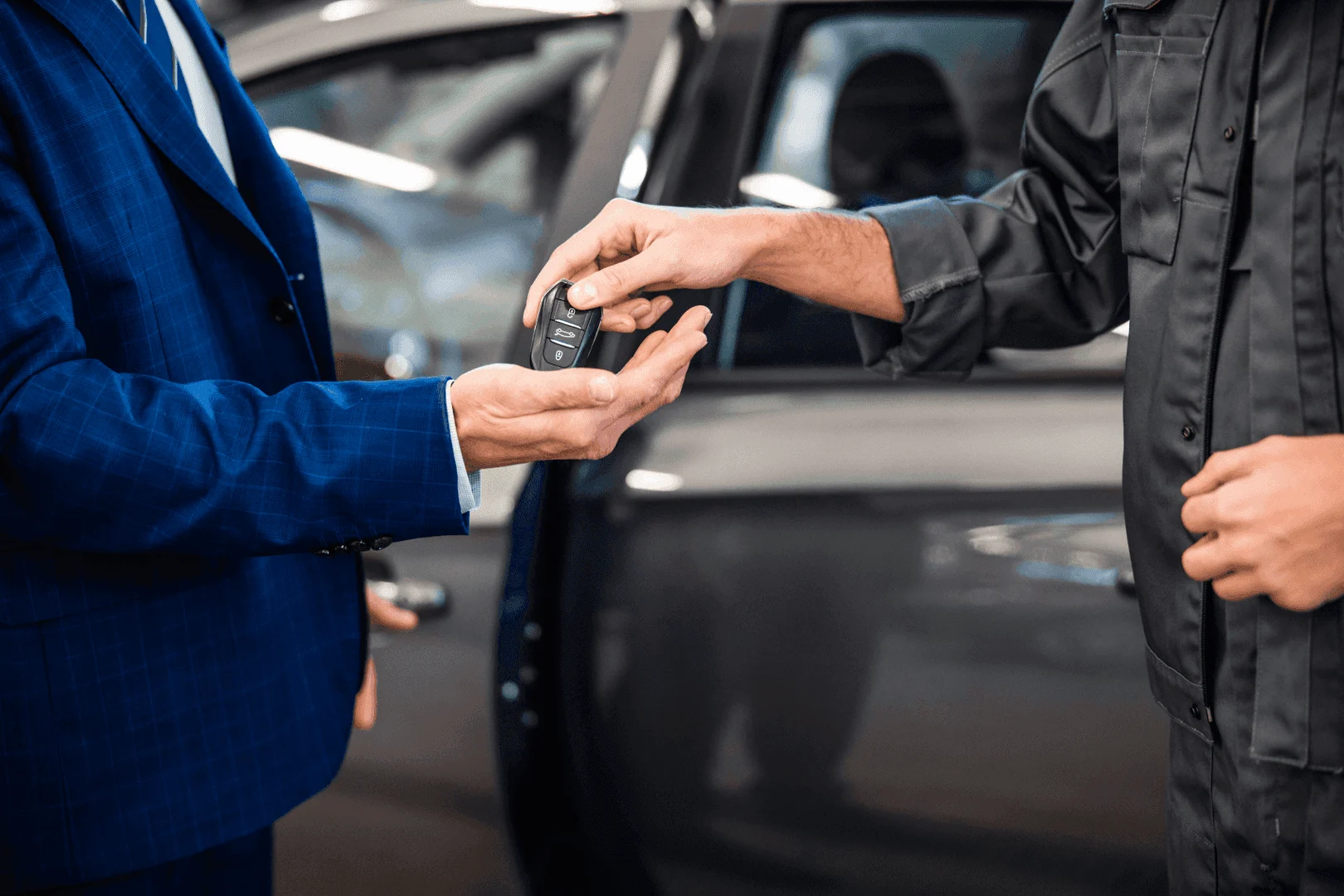 Early lease return key exchange at Albany Motorcars